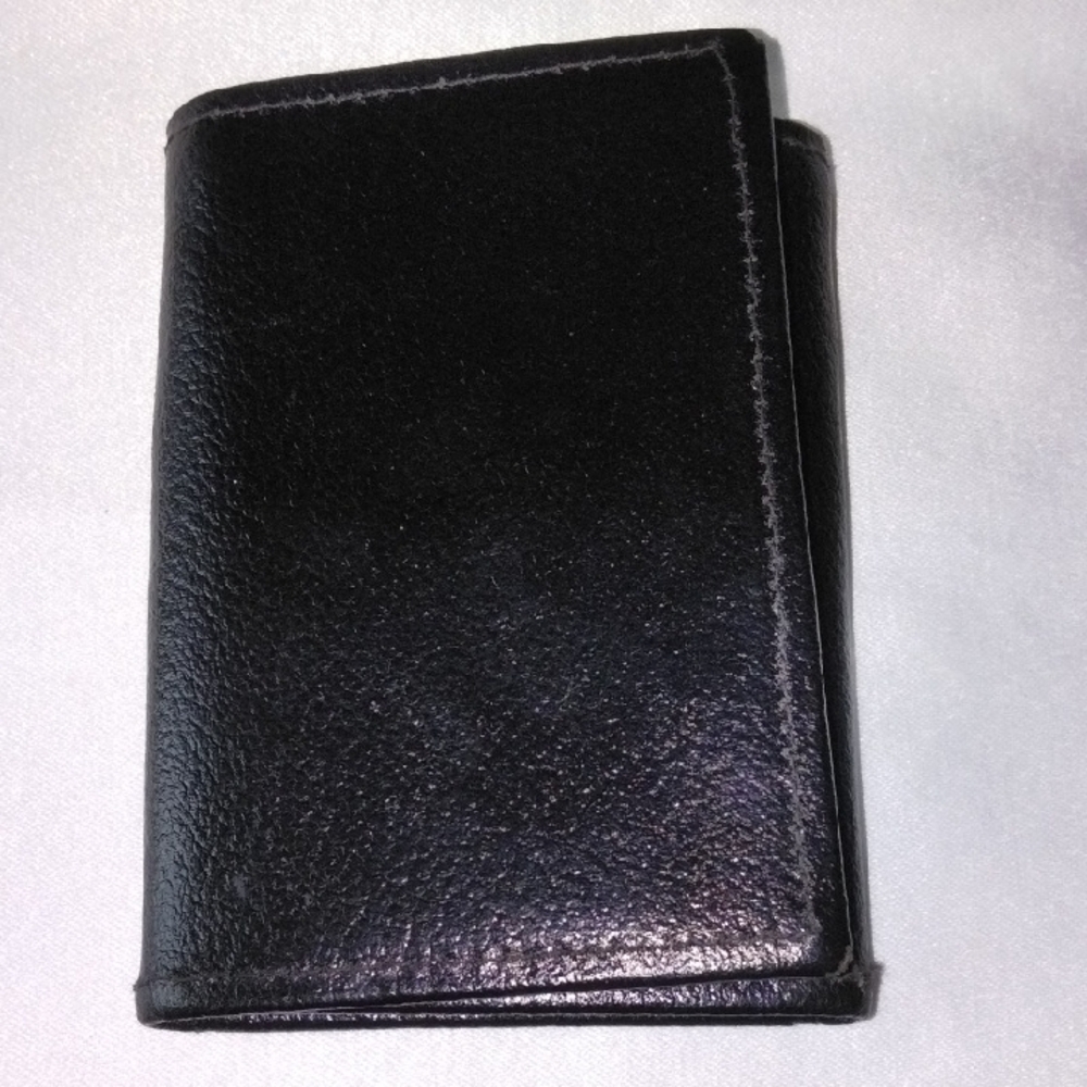Black Leather Wallet